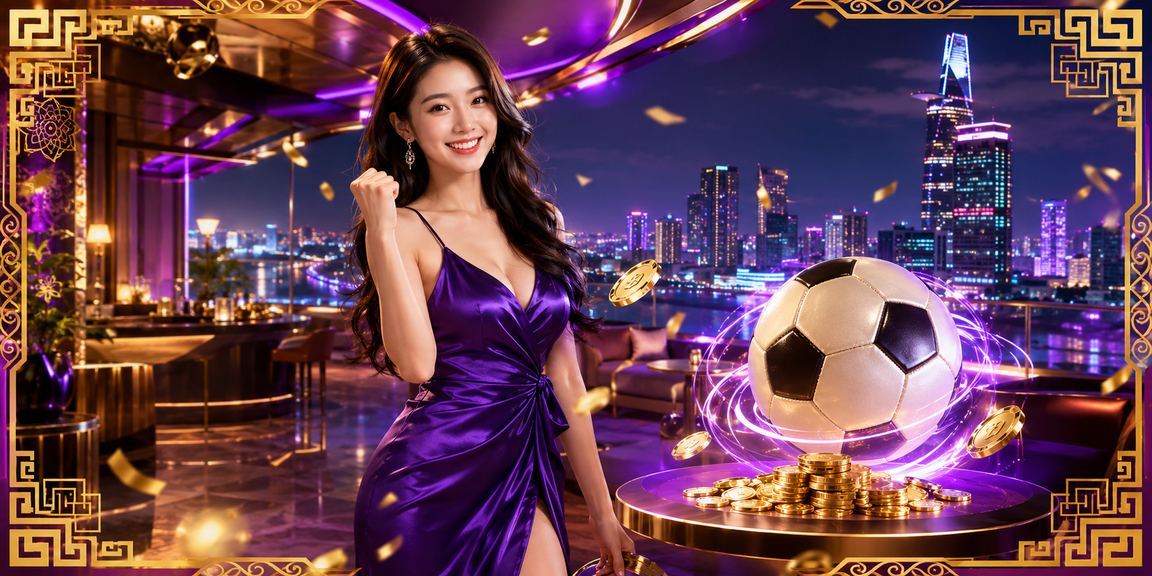 Ánh đèn neon rực rỡ tại TP Hồ Chí Minh với người dùng đặt cược bóng đá trực tuyến trên điện thoại