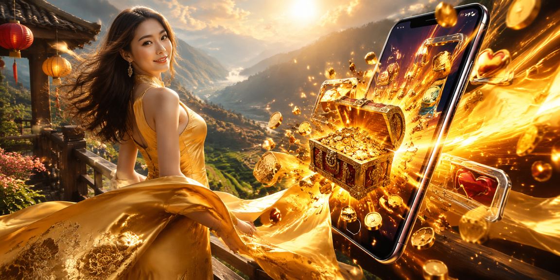 Phụ nữ mặc áo dài tại Sa Pa đăng ký tài khoản nhận thưởng qua điện thoại trong không gian núi rừng